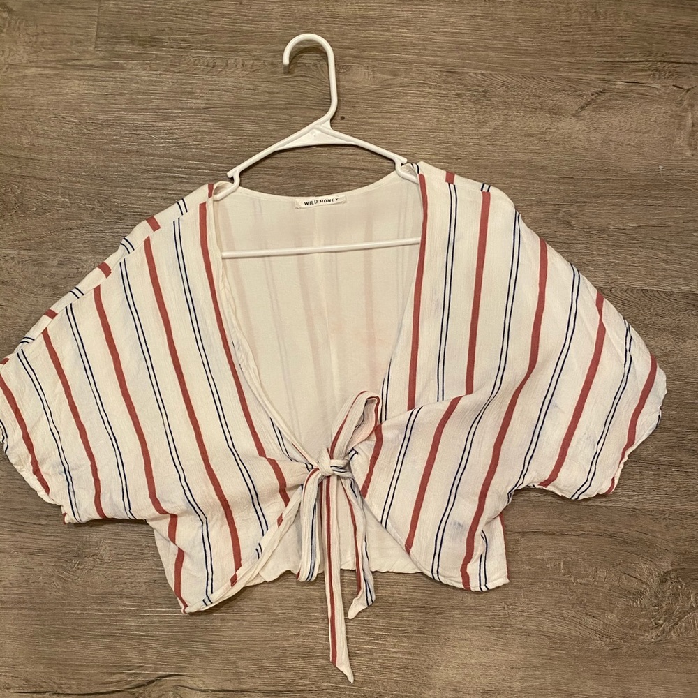 wild honey tie top